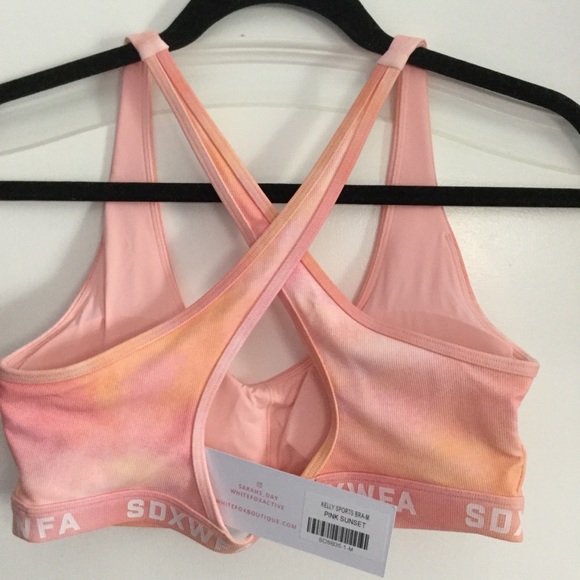 Sarah’s Day x White Fox Kelly Sports Bra Pink - Picture 5 of 5